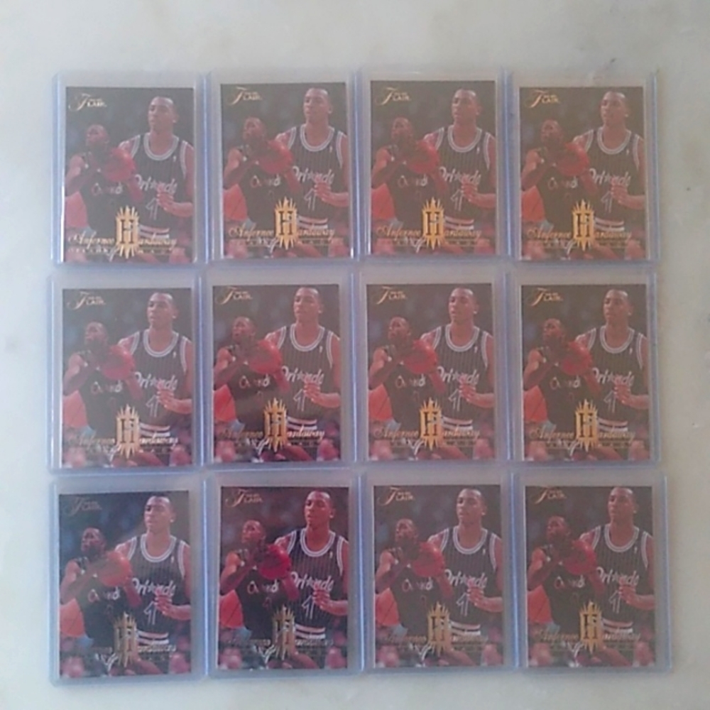 Penny Hardaway Card Lot (12 Cards)